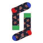 Happy Socks Kinder Sokken 4-Pack Gingerbread Cookies 4P XGCO09 - Jambelles