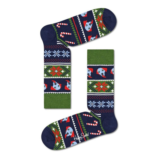 Happy Socks Kinder Sokken 4-Pack Gingerbread Cookies 4P XGCO09 - Jambelles
