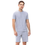 Heren Broek kort katoen Mey Loungewear 24650 - Jambelles