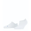 Grijze FALKE Cool Kick SN CP 46453 herensokken met lage boord, gestreepte gripzones en neongele R-markering - Jambelles