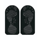 Grijze FALKE Cool Kick SN CP 46453 herensokken met lage boord, gestreepte gripzones en neongele R-markering - Jambelles
