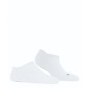 Grijze FALKE Cool Kick SN CP 46453 herensokken met lage boord, gestreepte gripzones en neongele R-markering - Jambelles