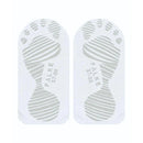 Grijze FALKE Cool Kick SN CP 46453 herensokken met lage boord, gestreepte gripzones en neongele R-markering - Jambelles