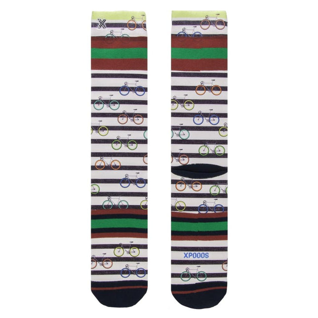 Heren Sokken Socks Xpooos Bike Breton 60258 - Jambelles