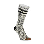 Heren Sokken Socks Xpooos Graffiti 60310 - Jambelles