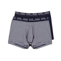 Hom Heren Boxer Long Briefs Frank 2P 402000 - Jambelles