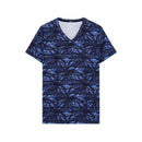 Hom Heren Hemd T-Shirt V Neck Star Island 403109 - Jambelles
