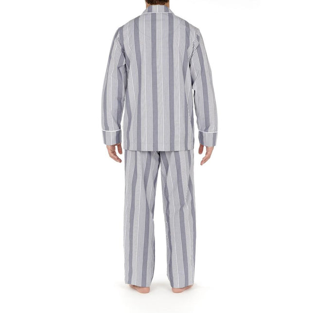 Hom Heren Pyjama set Long Woven Sleepwear Mazarque 402099 - Jambelles