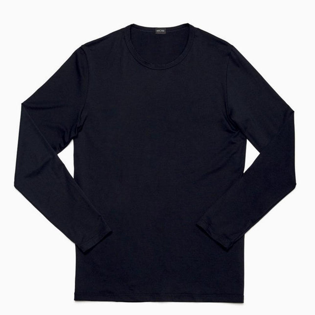 Hom Heren Shirt/Hemd First Cotton Shirt Round Neck Long Sleeves 10080324 (nu 400208) - Jambelles