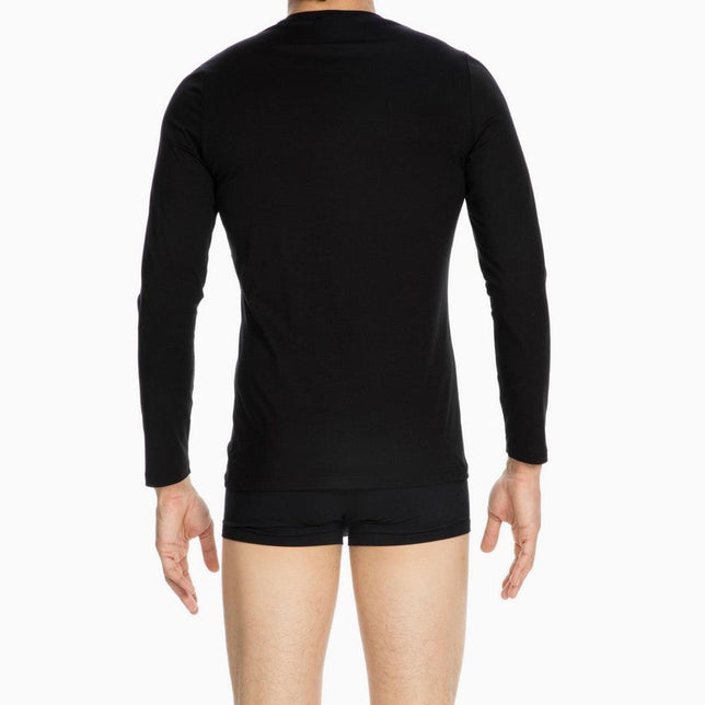 Hom Heren Shirt/Hemd First Cotton Shirt Round Neck Long Sleeves 10080324 (nu 400208) - Jambelles