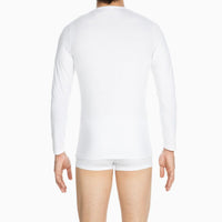Hom Heren Shirt/Hemd First Cotton Shirt Round Neck Long Sleeves 10080324 (nu 400208) - Jambelles