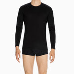 Hom Heren Shirt/Hemd First Cotton Shirt Round Neck Long Sleeves 10080324 (nu 400208) - Jambelles