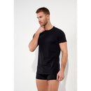 Hom Heren Shirt/Hemd Supreme Cotton Tee-Shirt Crew Neck 401330 - Jambelles