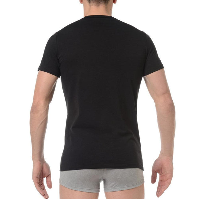 Hom Heren Shirt/Hemd T-shirt V Neck korte mouw 10149789 - Jambelles