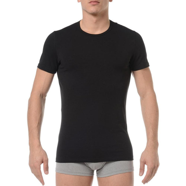 Hom Heren Shirt/Hemd T-shirt V Neck korte mouw 10149789 - Jambelles