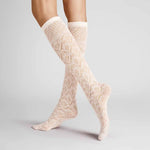 Hudson Dames Kniekousen Graphic Crochet 120000030 - Jambelles