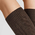 Hudson Dames Kniekousen WINTER PLAIT 120015377 - Jambelles