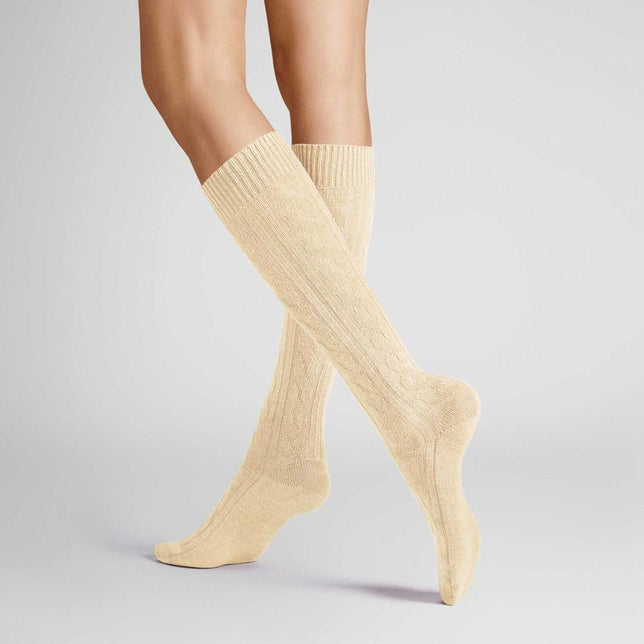 Hudson Dames Kniekousen WINTER PLAIT 120015377 - Jambelles