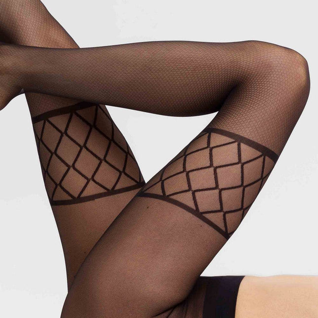 Hudson Dames Panty Fancy Net 120000097 - Jambelles