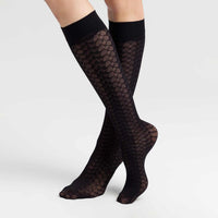 Hudson Dames Panty Kniekousen Earthy Reptile 120000101 - Jambelles