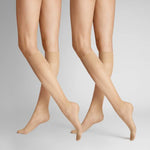 Hudson Dames Panty Kniekousen Simply 20 To Go 2-Pack 120002052 - Jambelles