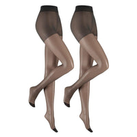 Hudson Dames Panty Lilly Lafina 15 2P 120002301 - Jambelles
