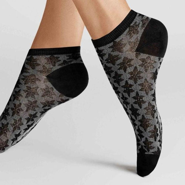 Hudson Dames Sneakersokken BLOOM 120015287 - Jambelles