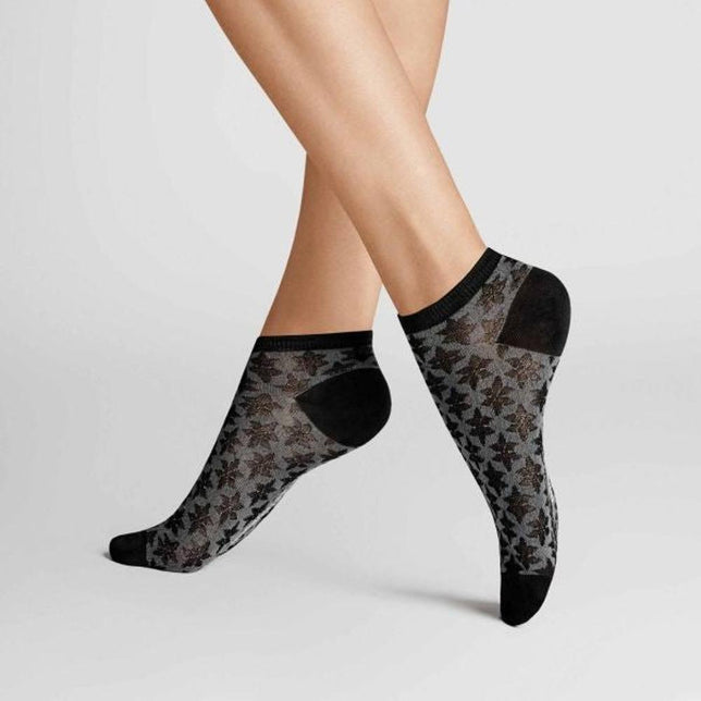 Hudson Dames Sneakersokken BLOOM 120015287 - Jambelles