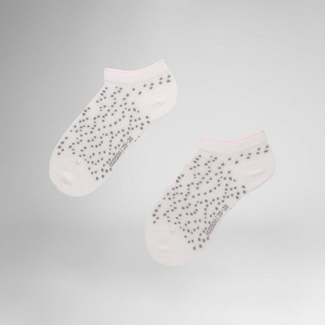 Hudson Dames Sneakersokken Dotty 2-Pack 120000138 - Jambelles