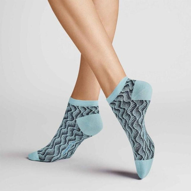 Hudson Dames Sneakersokken Wave 120015286 - Jambelles