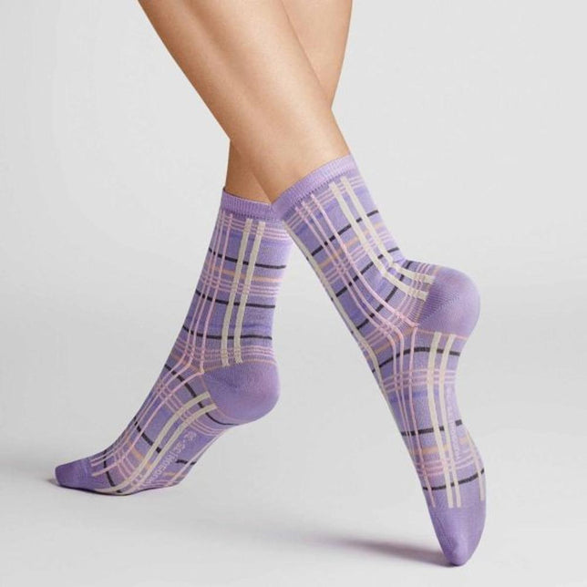 Hudson Dames Sokken GRID 120015283 - Jambelles