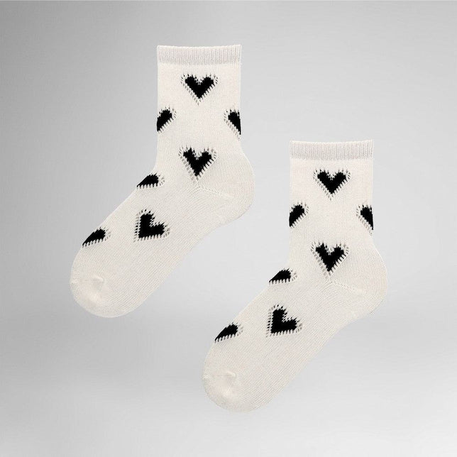 Hudson Dames Sokken Hearts 2-Pack 120000148 - Jambelles