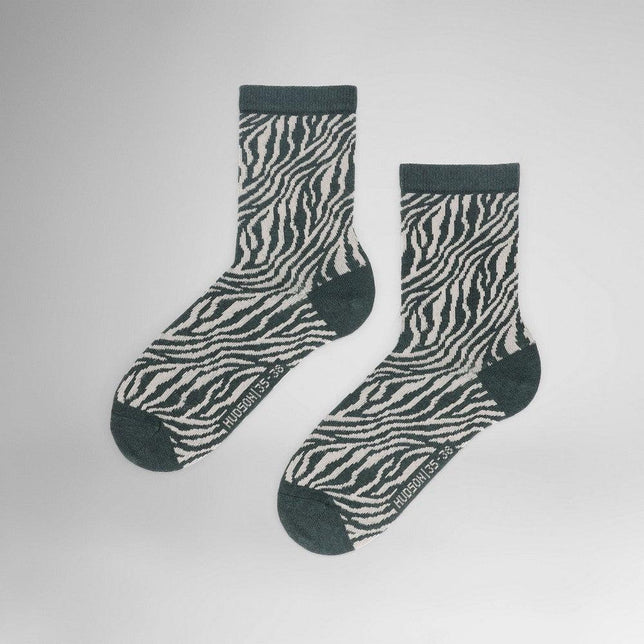 Hudson Dames Sokken Zebra 120015292 - Jambelles