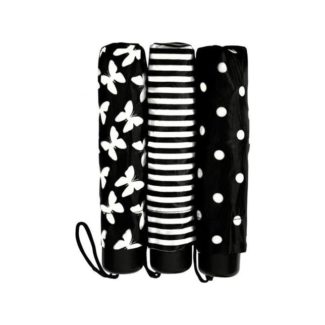 Opvouwbare paraplu, dessins assortiment LF-114-ZW