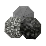 IMPLIVA Accessoires Paraplu Opvouwbare paraplu, dessins assortiment LF-114-ZW - Jambelles