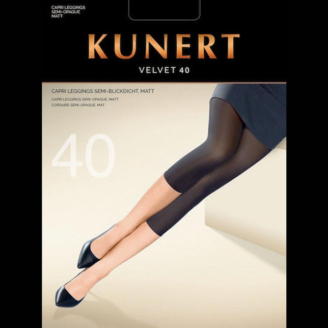 Kunert Dames Capri Legging Velvet 40 110356100 - Jambelles