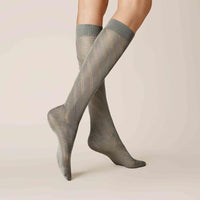 Kunert Dames Kniekousen Diagonal Crochet 110236810 - Jambelles