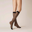 Kunert Dames Kniekousen FINE AJOUR 110500024 - Jambelles