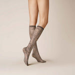 Kunert Dames Kniekousen FLORAL RANKS 110172310 - Jambelles