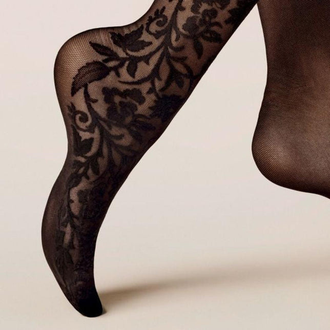 Kunert Dames Kniekousen FLORAL ROMANCE 110172910 - Jambelles