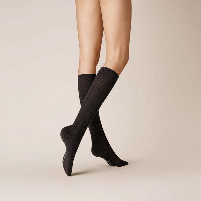 Kunert Dames Kniekousen Soft Wool Cotton 110289200 - Jambelles