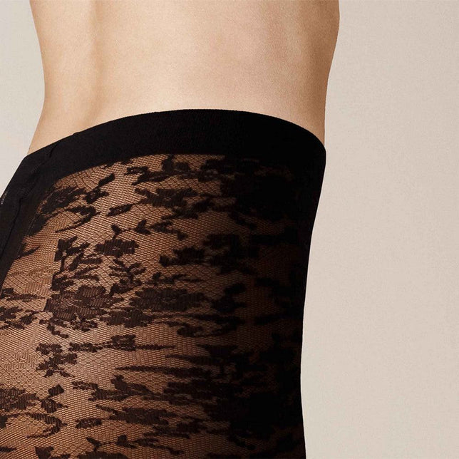 Kunert Dames Panty Floral Citynight 110500052 - Jambelles