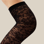 Kunert Dames Panty Floral Citynight 110500052 - Jambelles