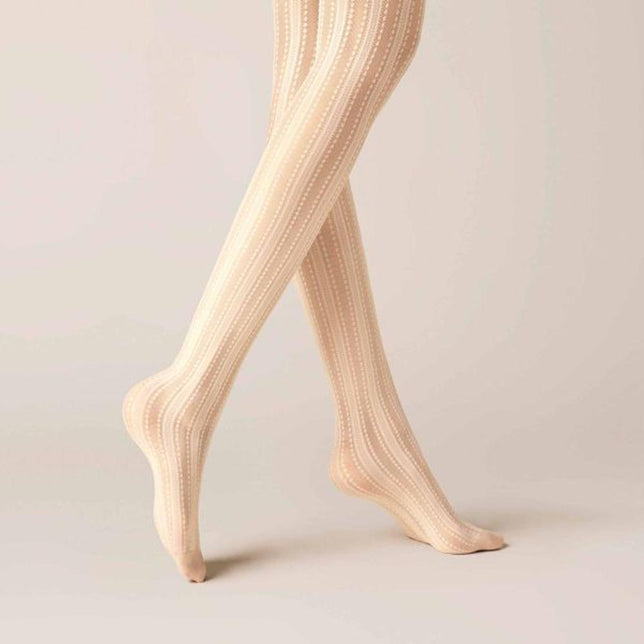 Kunert Dames Panty Graphic Stripes 110500026 - Jambelles