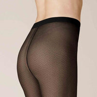 Kunert Dames Panty GRAPHIC ZIGZACK 110375610 - Jambelles