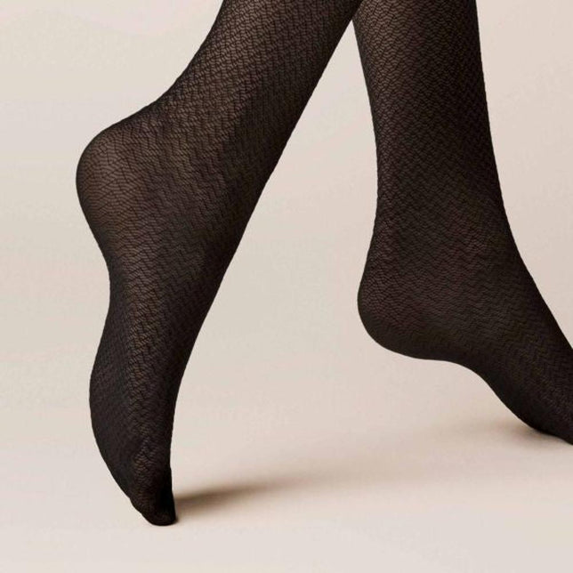 Kunert Dames Panty GRAPHIC ZIGZACK 110375610 - Jambelles