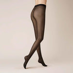 Kunert Dames Panty HARINGBONE 110376010 - Jambelles