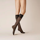 Kunert Dames Panty Kniekousen NEW DOTS 110172710 - Jambelles
