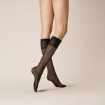 Kunert Dames Panty Kniekousen NEW DOTS 110172710 - Jambelles