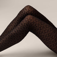 Kunert Dames Panty Ornamental Citynight 110500051 - Jambelles